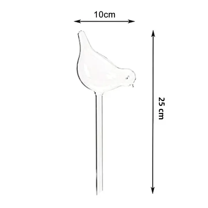 Derrame Automático De Agua En Vaso De Imitación Plástico Dispositivo De Riego Para Jardín Viaje Lazioso Bebida Para Pájaros - 1