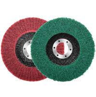 Discos De Pulido De Nylon Fibra 125mm 5 Pulgadas Para Metal Y Madera Rueda De Mezcla Rotativa Para Amoladora Angular - details 5