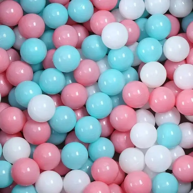 Pelotas de Piscina y Parque Infantil 5,5 cm | Pack 50-800 Unidades | Bolas Multicolores Sin BPA para Niños y Bebés | Juego Seguro y Creativo en Piscinas, Parques y Playgrounds - 1