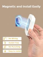 Luz Nocturna con Sensor de Movimiento[30 días de espera], Luz Nocturna Infantil Recargable con 3 Colores de Luz y Brillo Ajustable, Instalación Magnética para Pasillo, Escalera, Habitación - details 0