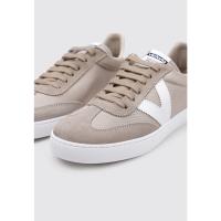 victoria BERLÍN SERRAJE & NYLON Deportivas Planas Unisex Beige - details 1