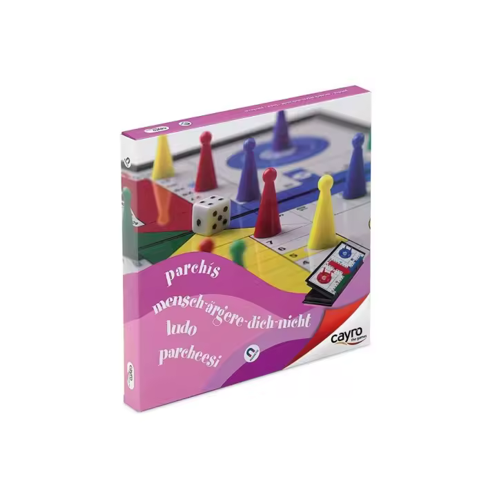 Cayro - Parchís - + 6 Años - Modelo Magnético - Juego de Mesa de Niños y Adultos - Ideal para Llevar de Viaje - Con Tablero Plegable - 2 a 4 Jugadores - 1