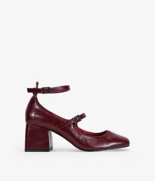 ZAPATOS MARY JANE DE TACÓN ANCHO CON PLATAFORMA - IDEAL PARA BODAS Y EVENTOS