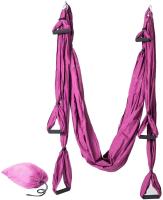 Cecodadi Columna Yoga Aérea - Hamaca + Trapecio 2 en 1, Enganche Techo Antigravedad, Nailon Resistente para Rehabilitación Postnatal y Entrenamiento Oscilante - details 2