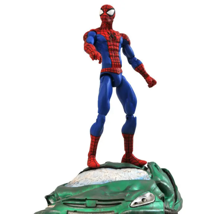 Figura Spiderman Marvel 18cmFigura  Coleccionable - Idea de Regalo- Mercancia Oficial - Juguetes para Niños y Adultos - Movies Fans - Muñeco para Coleccionistas y Exposición - 1