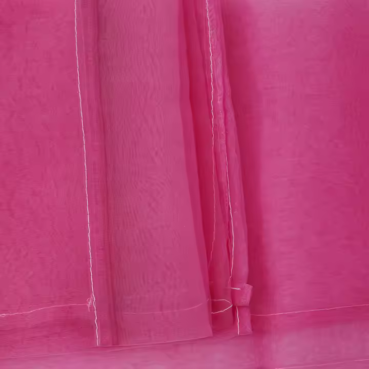 Cortinas De Tule Coloridas Para Sala De Estar Habitación Infantil Clase De Enseñanza Poliéster Sólido Con Bolsa De Rodillo Para Dormitorio Cocina - 1