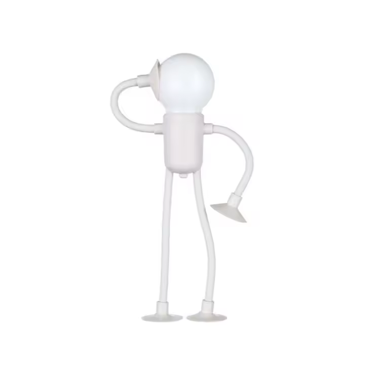 Lámpara LED De Deportista Divertido Con Absorción De Vacío Y Forma Cambiable Mini Lámpara De Escritorio Creativa Decoración Regalo Para Niños - 1