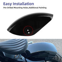 Protector Trasero De Motocicleta Corto Guardabarros Luz Negra Para Harley Sportster XL883 1200 72 48 Accesorio Personalizado De Alta Calidad - details 2