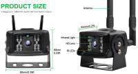 Cámara IP Exterior 5MP HD Con Carcasa De Metal Para Seguridad Del Hogar Y Coche Alarma Por Correo Electrónico Vigilancia De Video Cámara De Cuidado IP 4G SIM Card - details 14