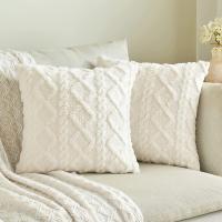 Conjunto de una pieza de terciopelo de felpa suave, funda de almohada, funda de cojín, adecuado para sala de estar y dormitorio - details 3