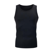 Chaleco De Moda Para Hombres Sin Mangas Transpirable Y Cómodo Para Fitness Al Aire Libre Color Negro Y Blanco Clásico - details 12