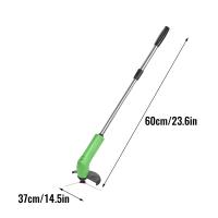 Trimmer De Hierba Telescópico Eléctrico Portátil Para Cortar Grama Equipo De Jardinería Con Cepillo Antideslizante - details 2