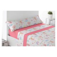 Juego de Sábana poliéster de verano, 3 piezas diseño infantil/juvenil estampado fantasía y animales para camas de 90 cm - details 0