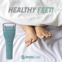 Lima Eléctrica de Pies WottoCare Pedi-Roller – Recargable e Inalámbrica con 3 Rodillos Intercambiables - details 1