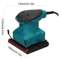 Bricolaje Herramienta Eléctrica 230W Sastre Sándwich Multifuncional Para Madera Metal Pulido Y Lijado Máquina De Polvo Y Lijado - details 1