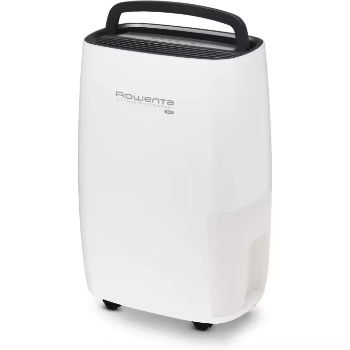 Rowenta Intense Dry Compact DH4236 deshumidificador de 16 L, con modo automático de deshumidificación con 3 programas, función Linen Dry, filtro, compacto, silencioso, Color Blanco - 1