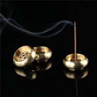 Soporte De Incienso Con Nueve Agujeros De Flor Mini Loto De Cobre Quemador De Incienso Para Casa Estilo De Té Sandálias Base Para Madera De Sándalo - details 15