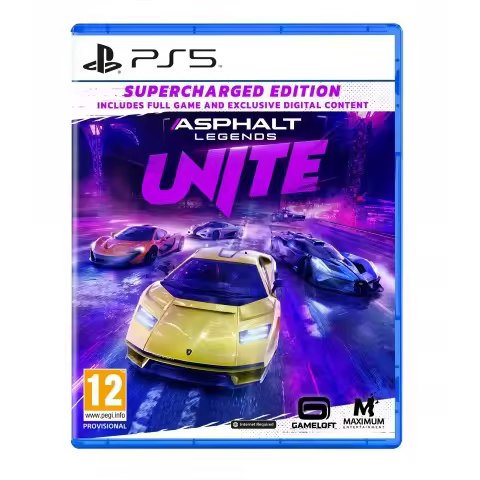 Asphalt Legends UNITE: Supercharged Edition Juego Fisico para Consola Sony PlayStation 5 PS5 - 1