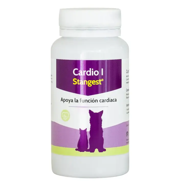 Cardio I 60 comprimidos suplemento alimentario para el apoyo del corazón de perros y gatos Stangest - 1