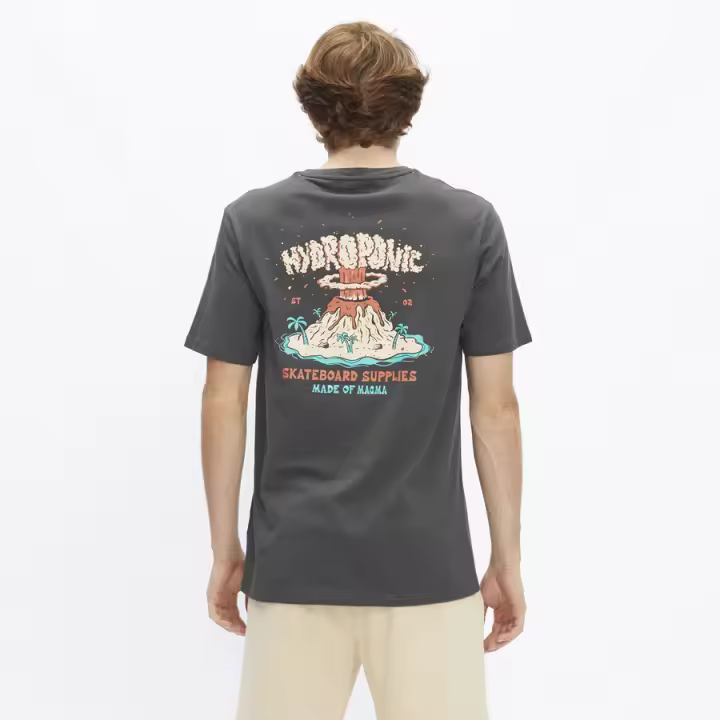 Camiseta Manga Corta HYDROPONIC MAGMA Charcoal 23018-01 - 1