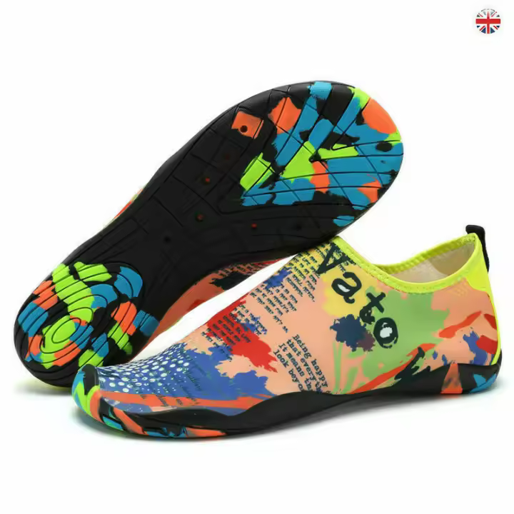 Agua Zapatos Calcetines, hombres Mujeres, Aqua Zapatos para Nadar yoga Playa Correr Natación surf Buceo - 1