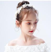 Diadema De Princesa Para Niñas Adorno De Corona Florido Para Bodas Y Fotografías Navideñas Accesorio De Cabeza De Moda - details 4