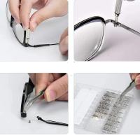Kit De Reparación De Relojes Con Destornillador Portátil Para Gafas Herramientas De Precisión Con Llavero Herramienta De Acero Inoxidable Para Reparación De Gafas Y Relojes - details 3