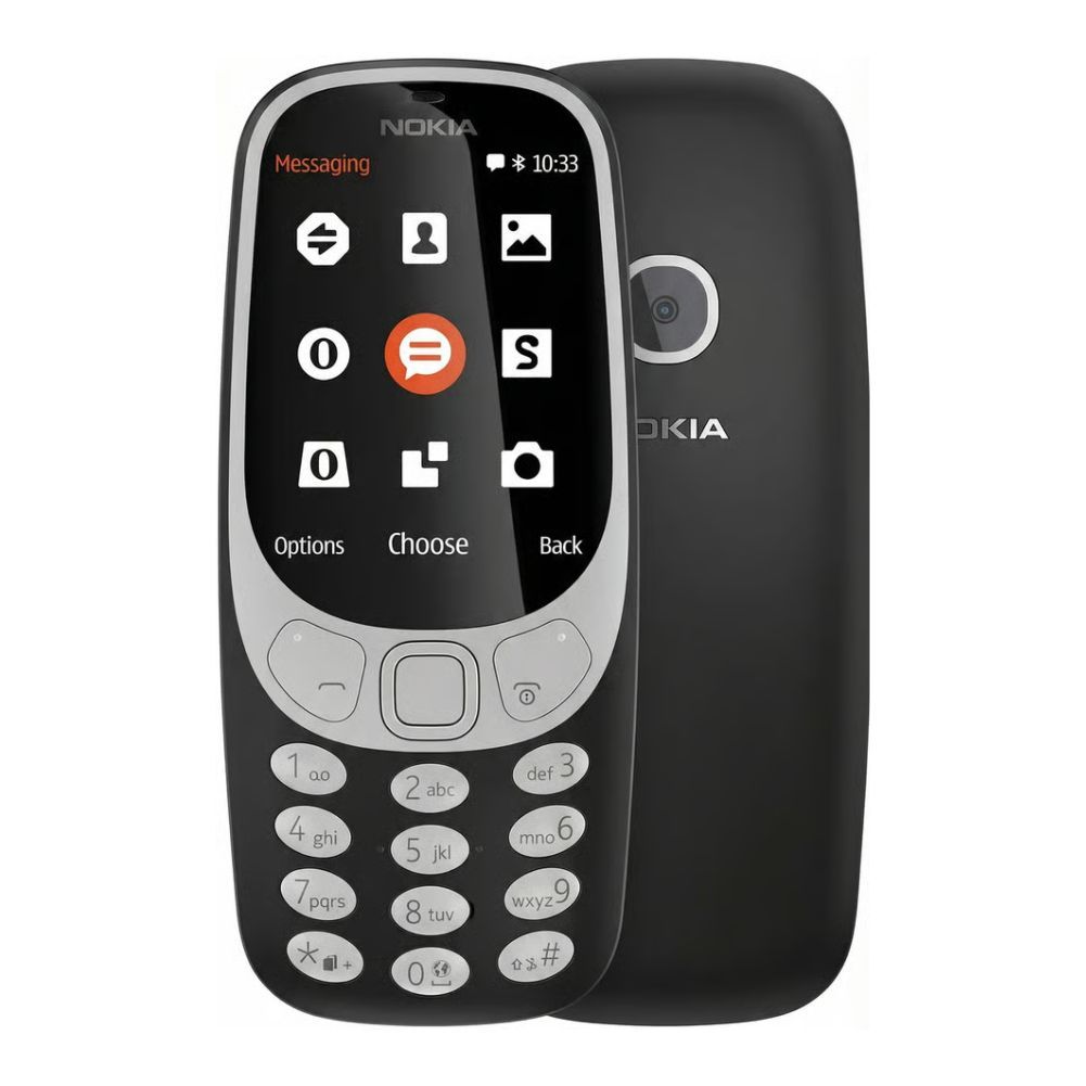 Teléfono Móvil Nokia 3310 3G, Pantalla 2.4", Cámara, Bluetooth y Radio FM