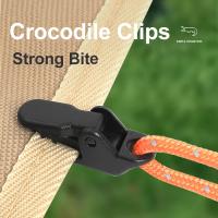 10/20/50 Clips De Sujeción Para Tienda De Campaña Anti-Viento Clip De Crocodilo Para Manto Exterior Accesorio De Tienda De Camping - details 0