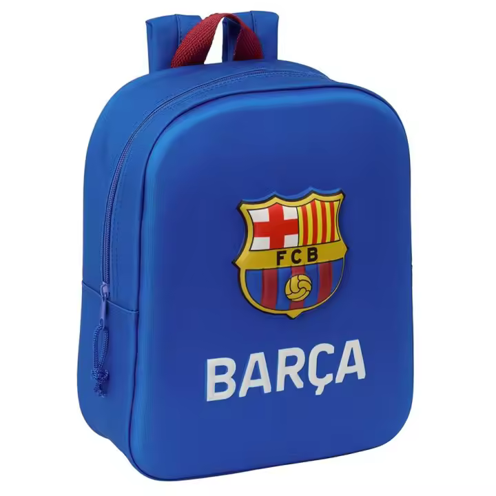 Mochila Guarderia 3D Bolsillo Red F.C.Barcelona 22X10X27Cm - 1