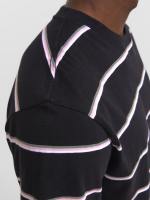 Camiseta 12251901 Jorlucca Stripe Tee Ss Crew Neck Black Jack & jones - details 2