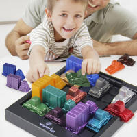 Juego De Mesa Para Niños Puzzle De Raciocinio Lógico Pasar Niveles De Carreras Americanas Juguete Intelectual Para Edades 3-12 Años Plástico - details 0