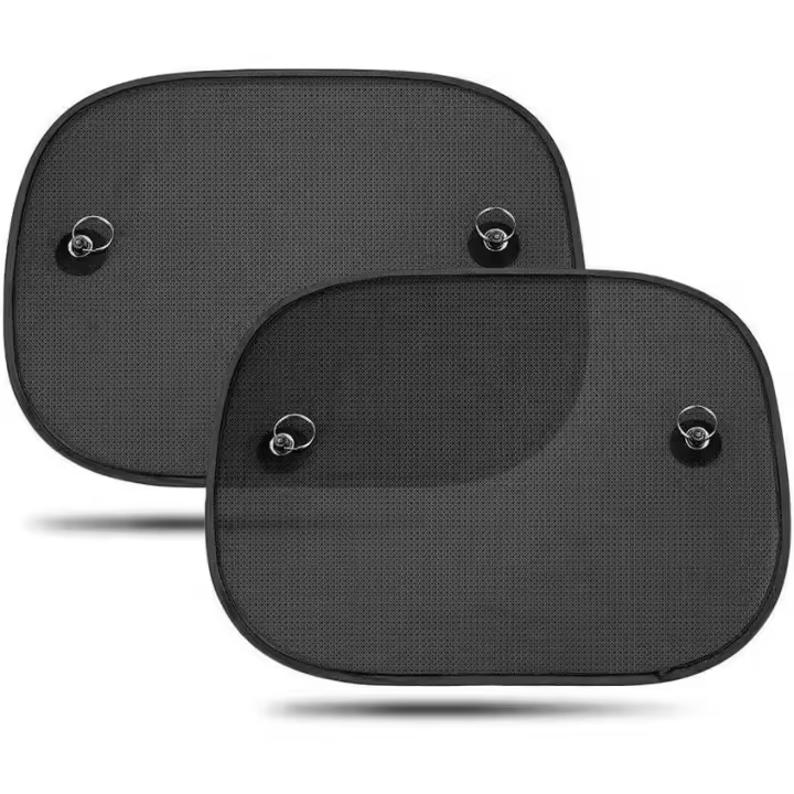Paraguas, paraguas para bebé, 2 uds., ventana lateral para paraguas para bebé, tela de malla doble PV de nailon para proteger a bebés y mascotas del sol, - 1