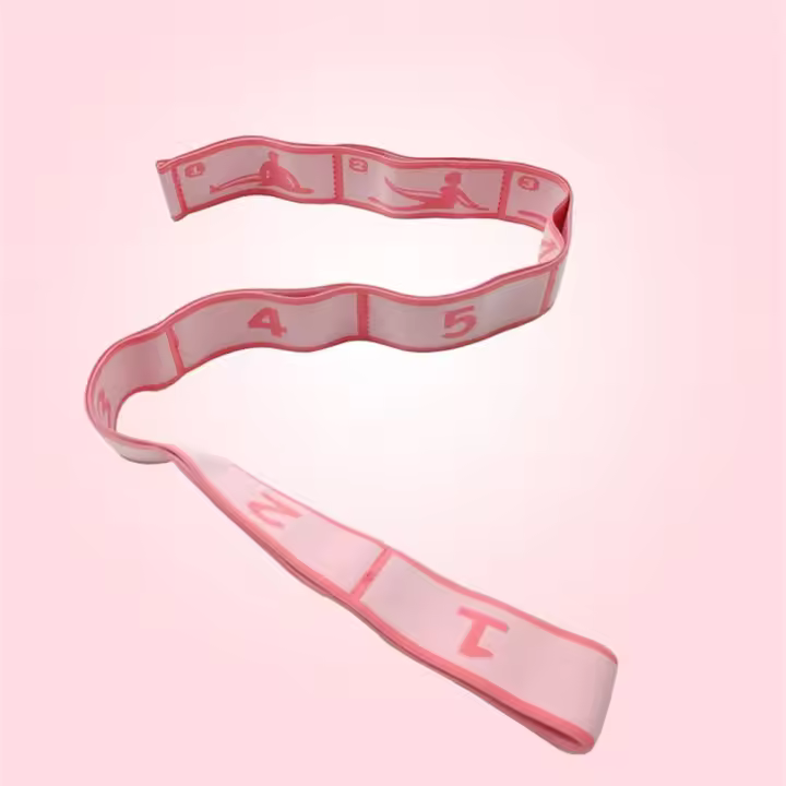 Cinta Elástica De Yoga Para Mujer Con 8/11 Cuadrantes Cinta De Resistencia Para Fitness Y Danza Belt De Estiramiento Especial - 1