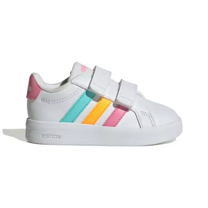 Zapatilla para niña ADIDAS GRAND COURT 3.0 blanca y varios KI6504 - 1