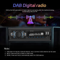 Podofo Radio De Coche In-Dash 1DIN MP3 Con DAB Y Soporte Bluetooth Reproductor De Música Estéreo 12V Carga Type-C - details 16