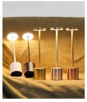 Lámpara De Mesa LED Toque Dimmable Recargable Con 3 Temperaturas De Color Luz Ambiente Creativa Para Hotel Decoración De Pared Lámpara De Escritorio Moderna - details 3