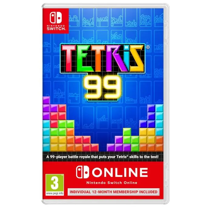 TETRIS 99 + NINTENDO ONLINE 12 MESES NINTENDO SWITCH PRECINTADO - 1