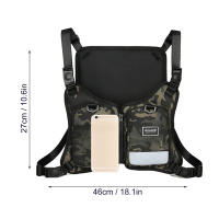 Chaleco De Pesca Fly Ligero Y Transpirable Impermeable Y Duradero De Poliéster Para Exterior Con Mochila En La Caja Pack Reflectante - details 7