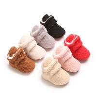 Botas De Invierno Para Bebés Recién Nacidos Primera Etapa Con Suela Suave Protección Del Pies En Algodón Zapatos Para Niños - details 3