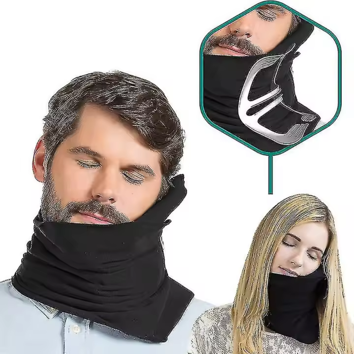 Almohada de viaje Nap Almohada para el cuello Soporte para el cuello Rojo, HW - 1