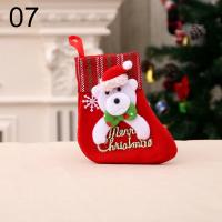 Mini Calcetines De Navidad Con Colgantes De Santa Claus Y Esqueleto De Navidad Calcetines De Regalo Para Árbol De Navidad Decoración De Hogar - details 7
