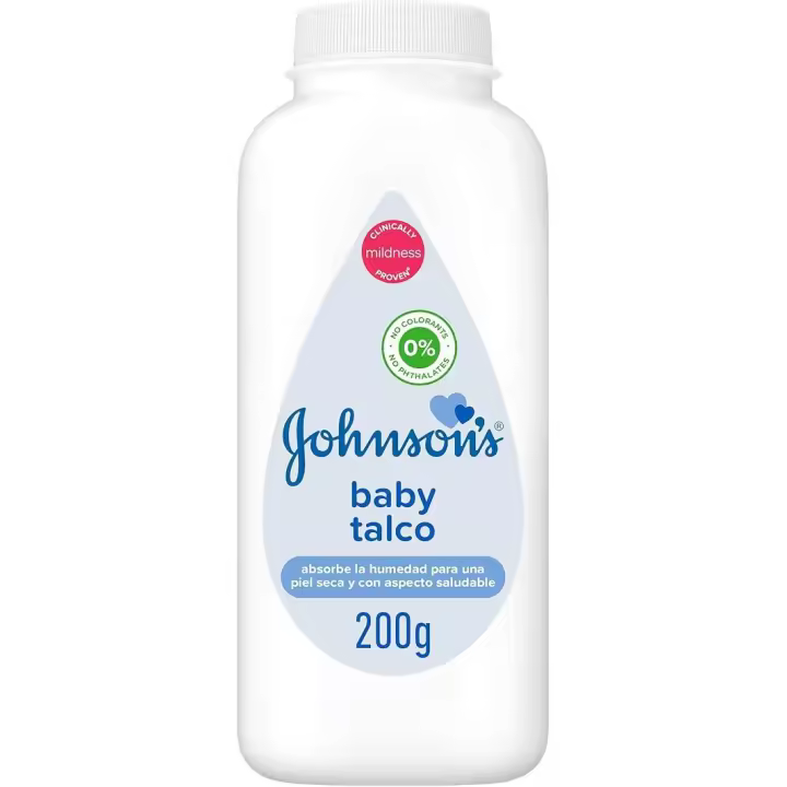 Johnson's Baby Talco suave para pieles sensibles y uso diario - 1 x 200 gr - 1