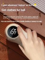 Afeitadora De Tela Portátil USB Recargable Con Pantalla LED Grande Eliminador De Pelusa De Ropa Trimmer De Bolas De Cabello Para Ropa De Lana - details 3