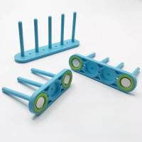 Soporte Magnético Para Hilo Y Bobina Organizador De Almacenamiento Para Costura Máquina De Tejido Plástico Sin Marcas De Químicos - details 4