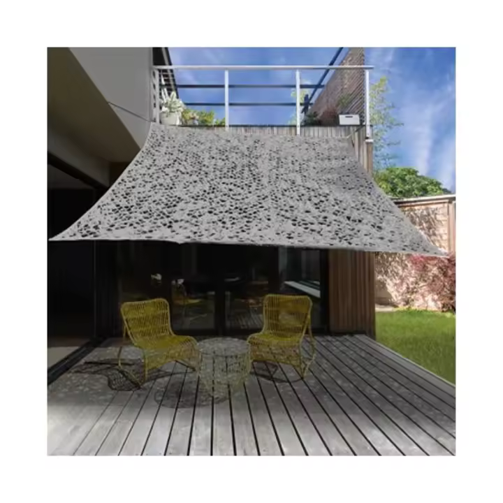 Suinga Toldo Vela Camuflaje Blanco Reversible 3x4m Anti-uv 120gr/m2 - 1