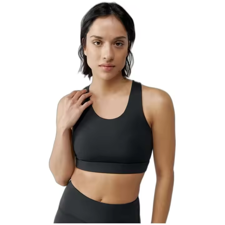 Sujetador Deportivo Born Living Yoga Colette Negro Mujer - 1