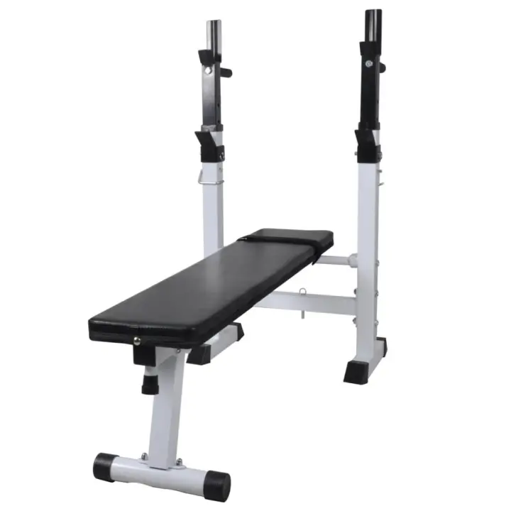 vidaXL Banco de entrenamiento de fitness y musculación recto - 1