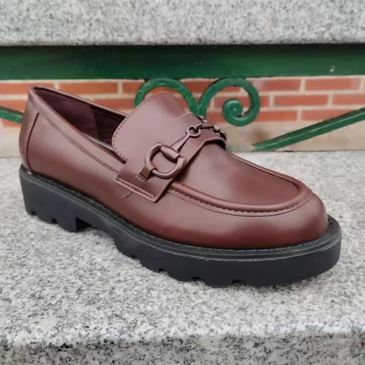Mocasín con suela dentada casual HF-shoes-r-15 Hf-Shoes Mujer Polipiel hf-shoes-r-15 - 1