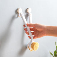 Cepillo De Limpieza Para Cocina Duradero Con Mango Largo Hecho De Hemp Natural Y Plástico Uso Doméstico Y En La Cocina - details 2